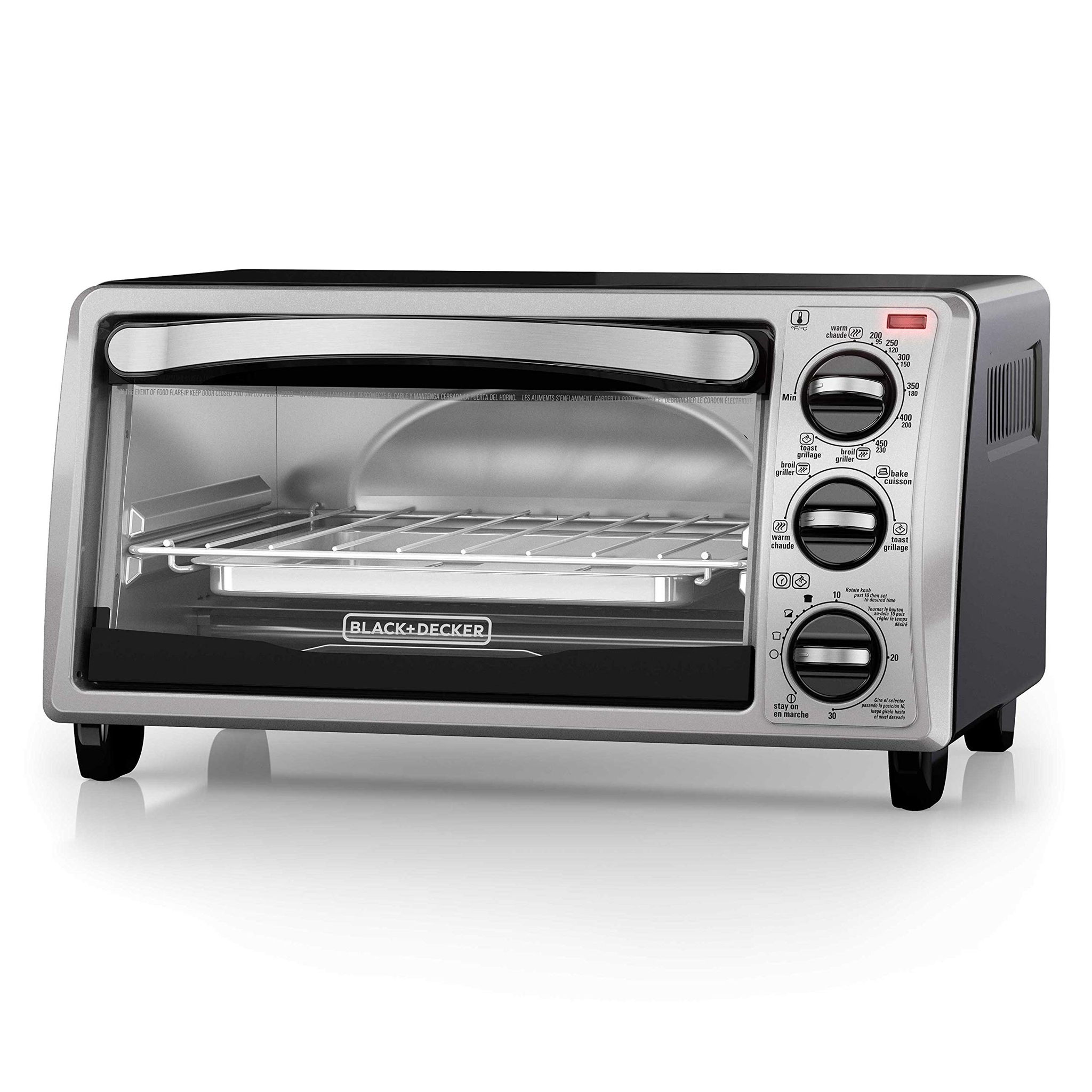 Black & Decker 4Slice Toaster Oven TO1313SBD (2017) vs PowerXL Air
