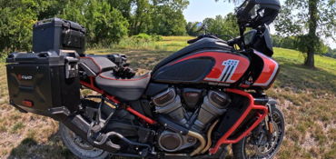 2024 HARLEY-DAVIDSON PAN AMERICA CVO motorcycle for rent near Peculiar, MO