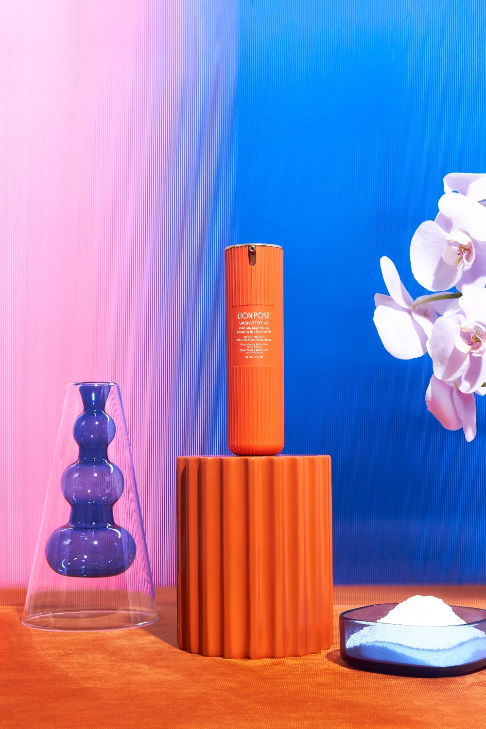 Lion Pose’s Striking Skincare Design Refuses to Fade Into the Background of Your Shelfies