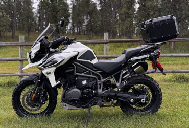2018 TRIUMPH TIGER 1200 XCX motorcycle for rent near RAPID CITY, SD