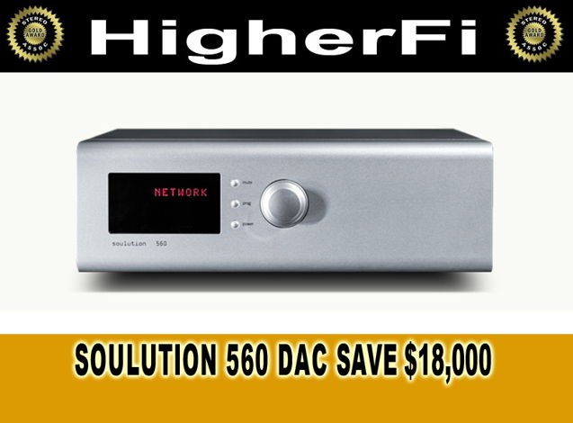 SOULUTION 560 DAC Save $21,000, 61% Off, Trades, MINT
