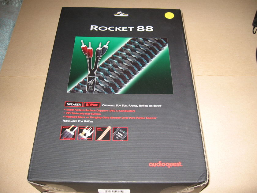 Audioquest Rocket 88 BiWire Speaker Cables