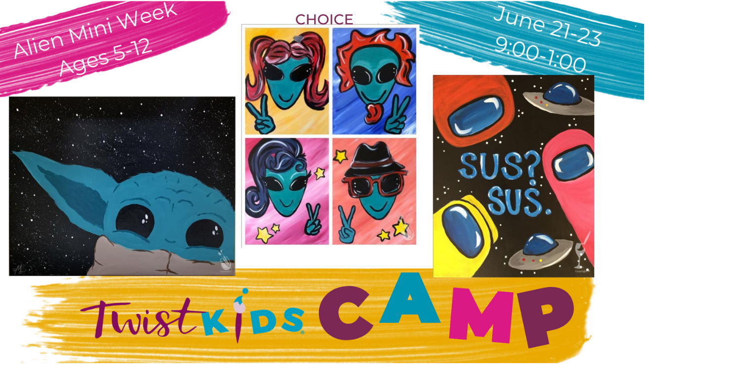 Twist Kids Summer Camp: Alien Mini Week promotional image