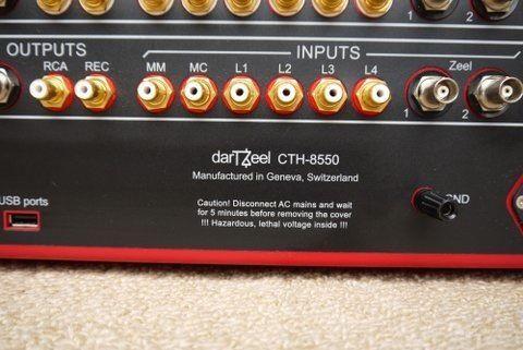 darTZeel CTH-8550 INTEGRATED AMPLIFIER inc MC PHONO STAGE