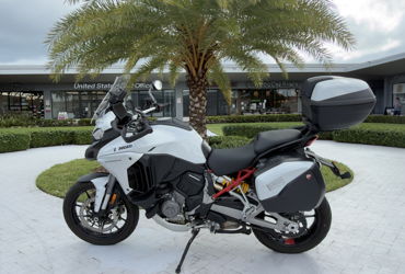 2023 DUCATI MULTISTRADA V4 S motorcycle for rent near Sunny Isles Beach, FL