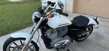 2017 HARLEY-DAVIDSON SPORTSTER SUPERLOW motorcycle for rent near Weslaco, TX