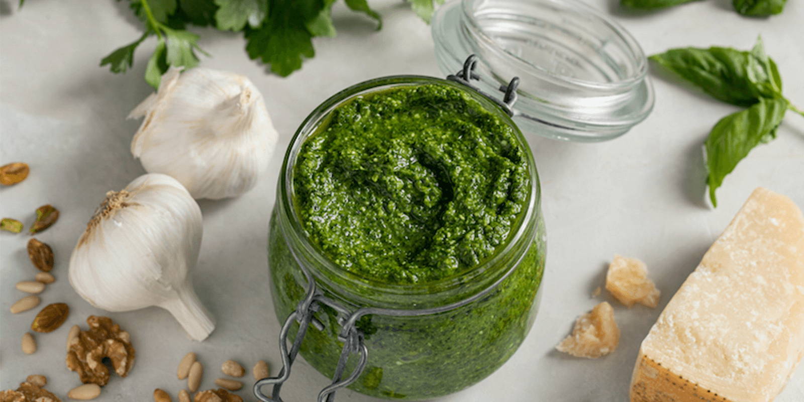 Effortless Summer Pesto.