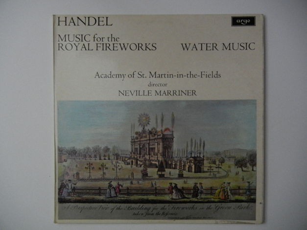 Handel - Music for the Royal Fireworks/Water Music Argo...