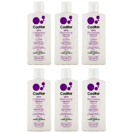 Caditar zéro - Shampoo für empfindliche Haut - 6er Pack