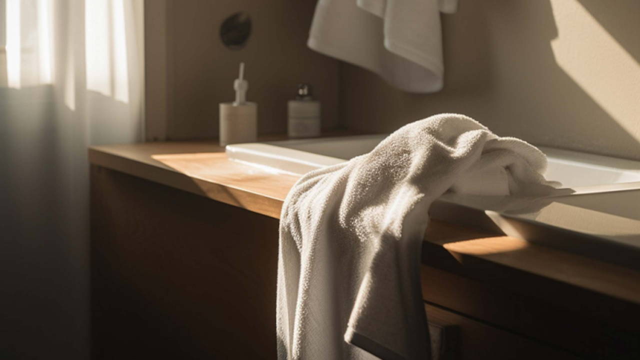 draps et serviettes airbnb