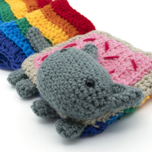 Amigurumi Nyan Cat Scarf