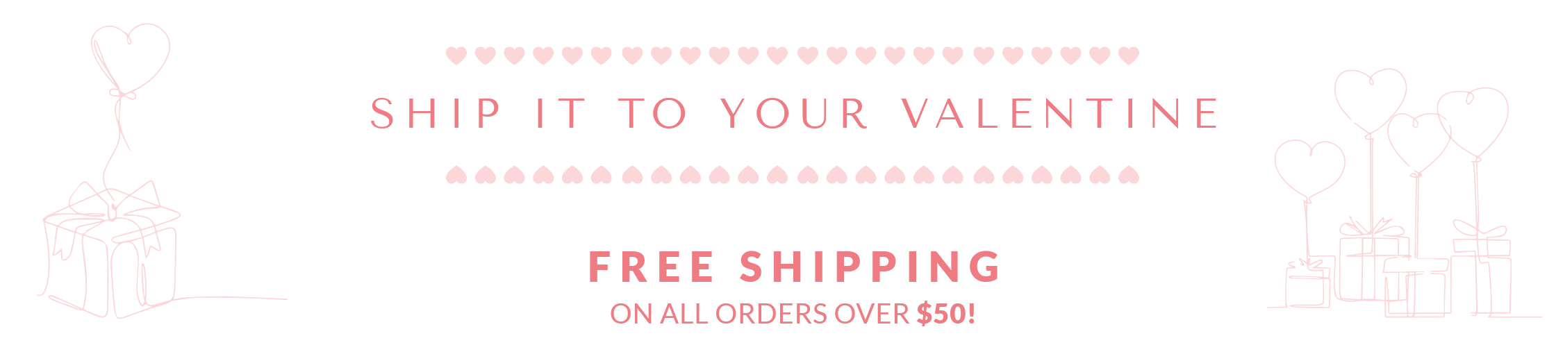 René Rofé Valentine's Day Sale - Get 25% Off Sitewide and free shipping on all orders over $50