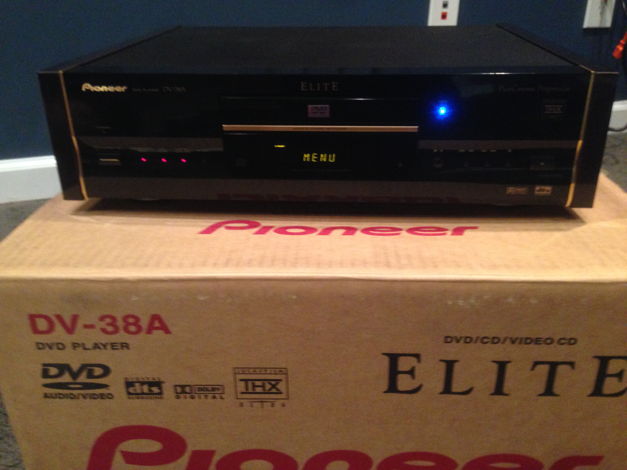 Pioneer Elite  DV-38A DVD Audio/DVD/CD Player