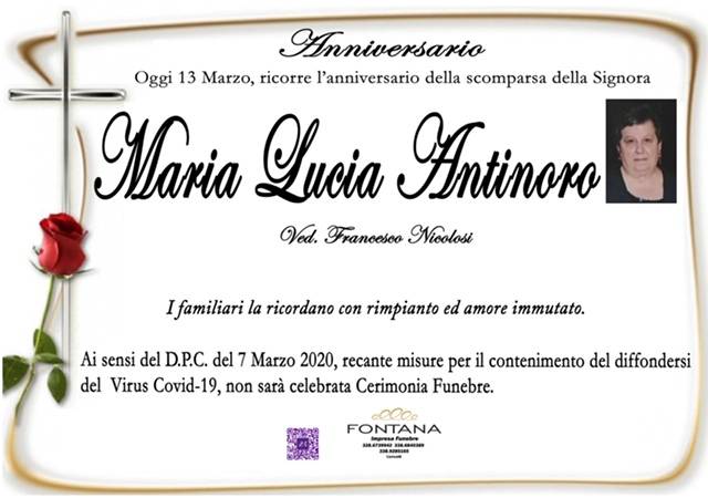 Maria Lucia Antinoro