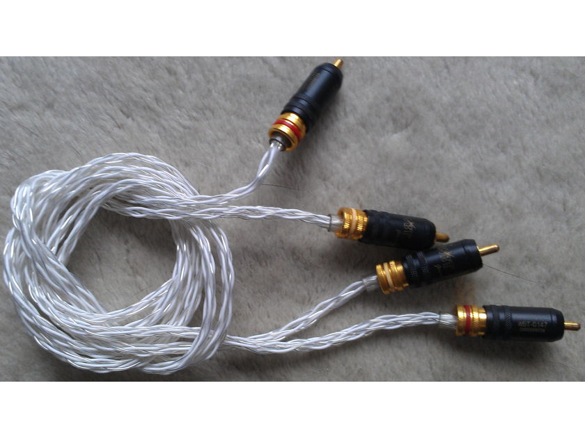 HomeGrown  Silver Lace  1 meter - WBT-0147 RCA's