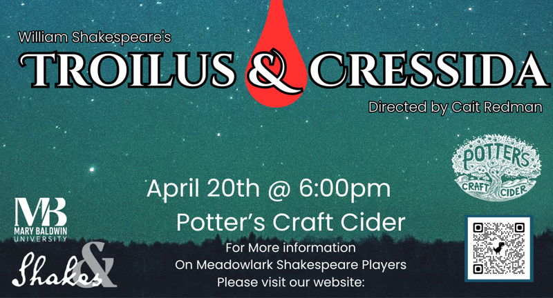Meadowlark Shakespeare Players Present: Troilus & Cressida