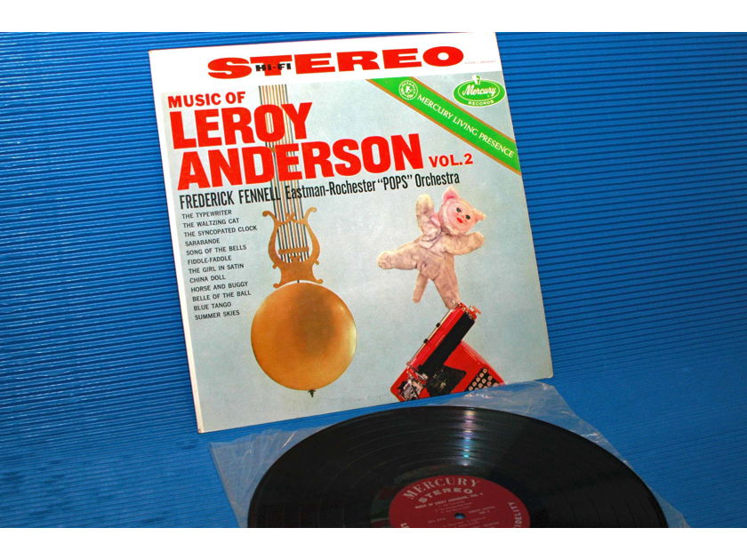 ANDERSON/Fennell -  - "The Music of Leroy Anderson Vol 2" -  Mercury Living Presence 1958 TAS 1st pressing