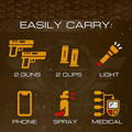 shoulder holster, shoulder belly holster, shoulder holster for fat guy