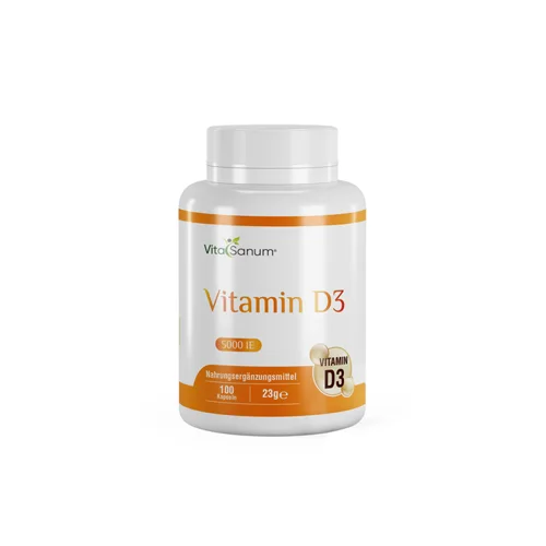 Vitamine D3 5000 IE 100 Gélules