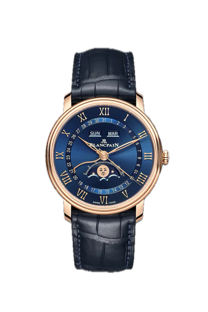 Calendar 40 Mm Villeret Moonphase