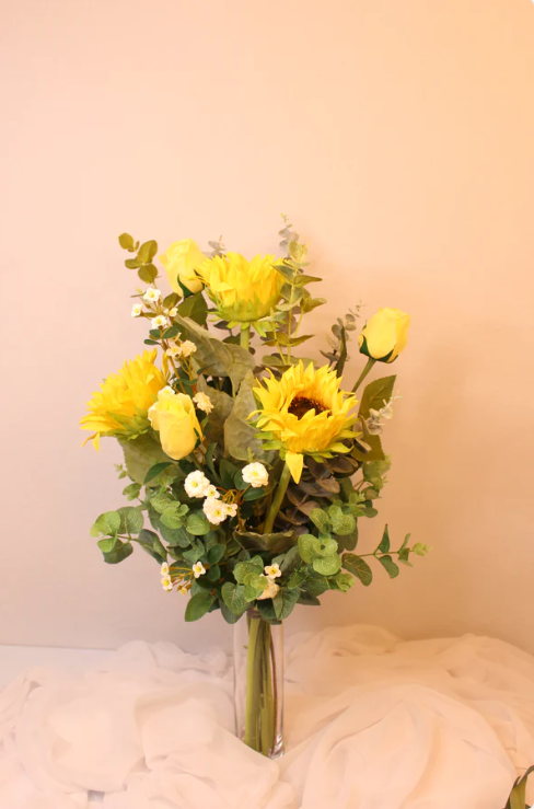 Real Touch Sunflower Bouquet '88' - Image 5