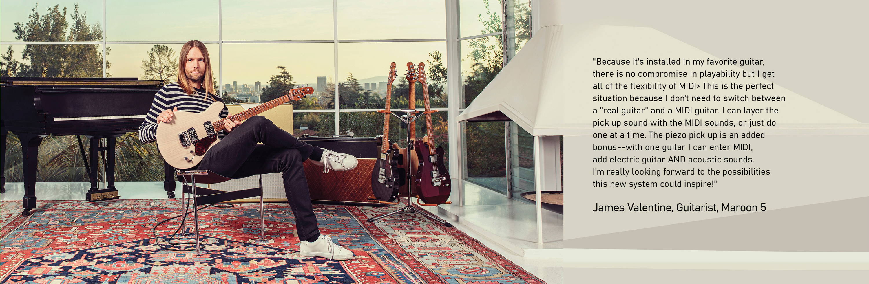 James Valentine, Guitarist, Maroon 5