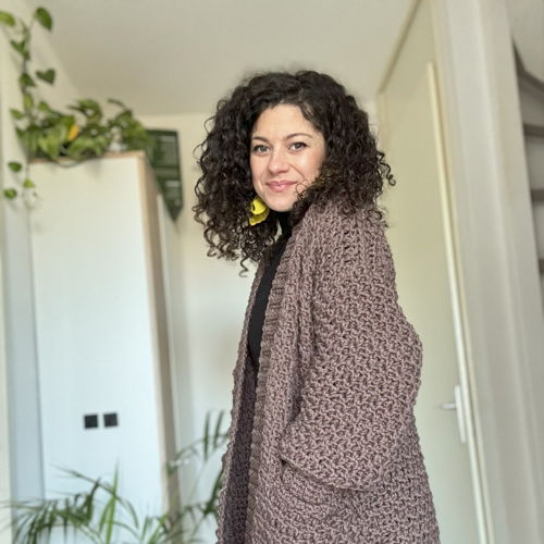 Crochet Your Own Cozy Cardigan - Dare To Be Cozy Cardigan