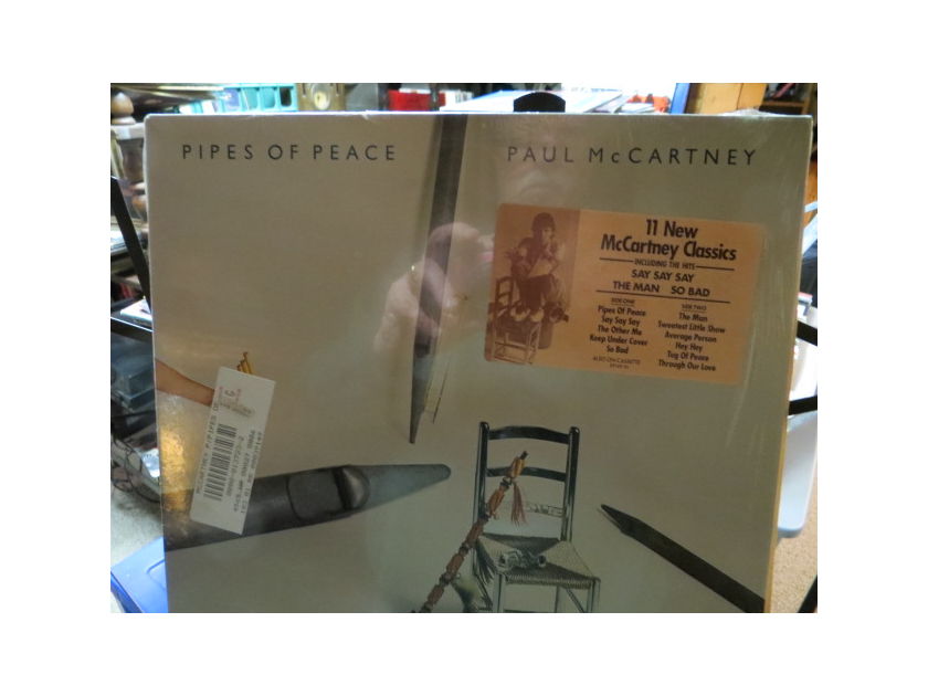 PAUL McCARTNEY - PIPES OF PEACE SHRINK STILL ON COVER