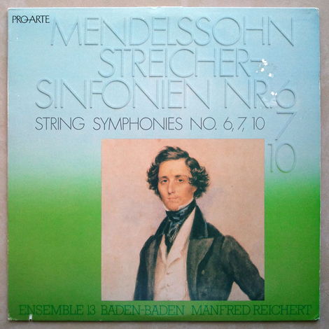 Pro-Arte/Mendelssohn - String Symphonies Nos 6, 7, 10 / NM