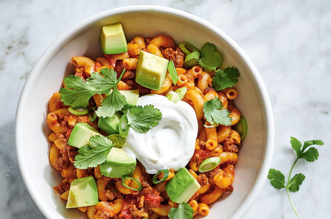 Tex-Mex Beef Macaroni
