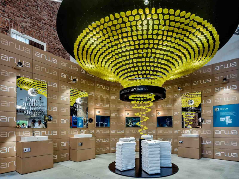 Duftender Seifenluster für die Milano Design Week 