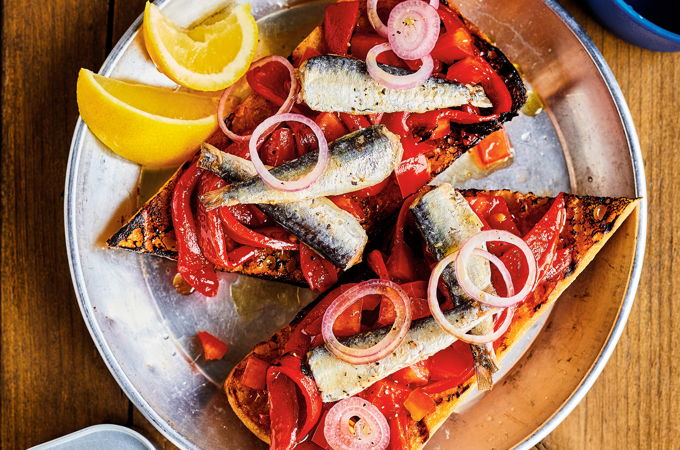 Tartines de sardines