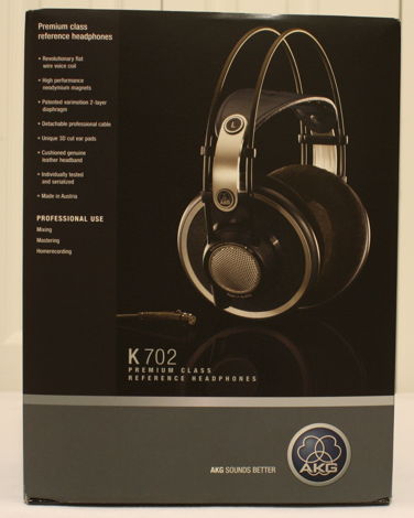 AKG   K702 Headphones. Hard to Find Dark Blue model. Ma...