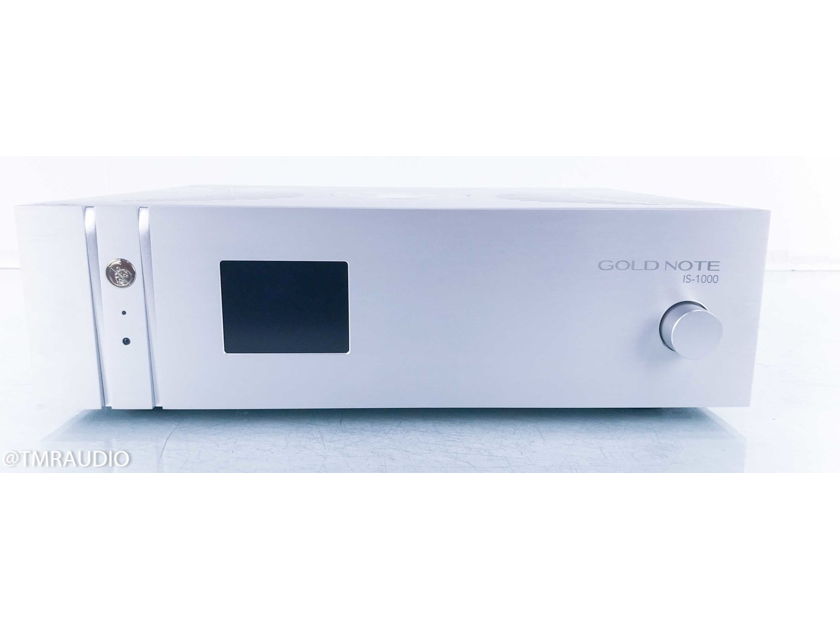 Gold Note IS-1000 Stereo Integrated Amplifier IS1000; Remote (15791)