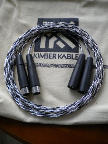Kimber Kable 3 Meter Silver Streak balanced interconnec...