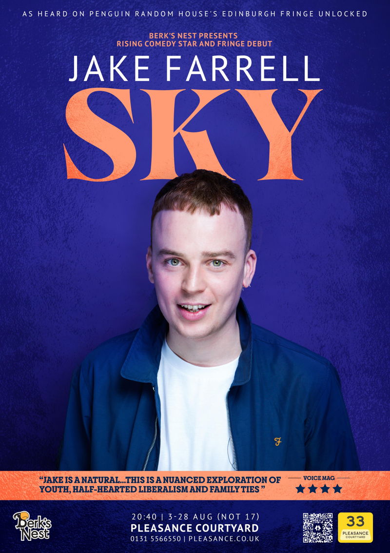 The poster for Jake Farrell: Sky