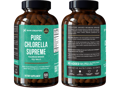 two bottle showing the front and back label of the immune system antioxidant supplement