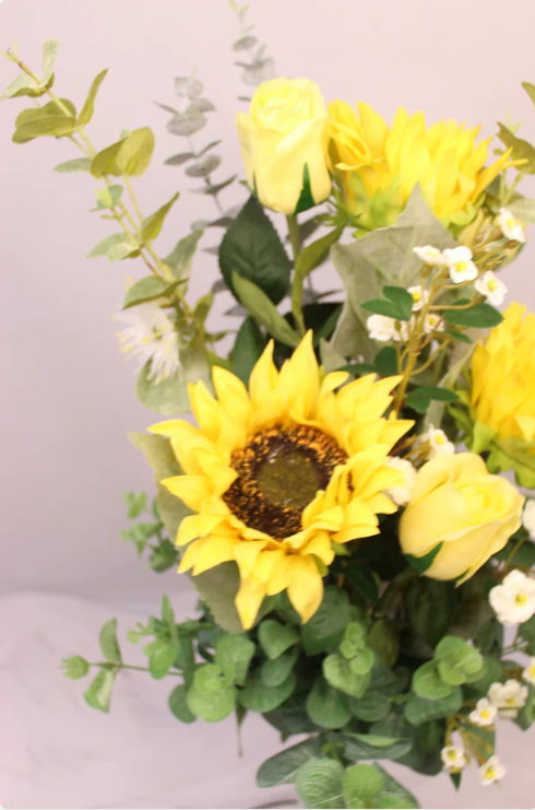 Real Touch Sunflower Bouquet '88' - Image 7