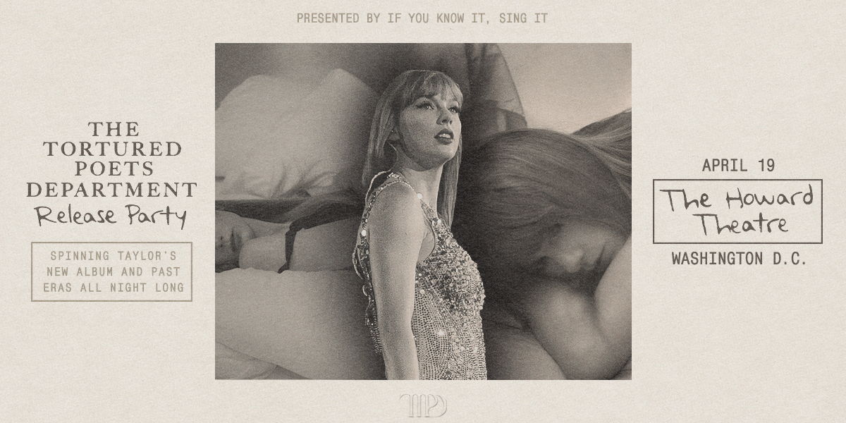 Taylor Swift Night - Tortured Poets Society Release Party promotional image