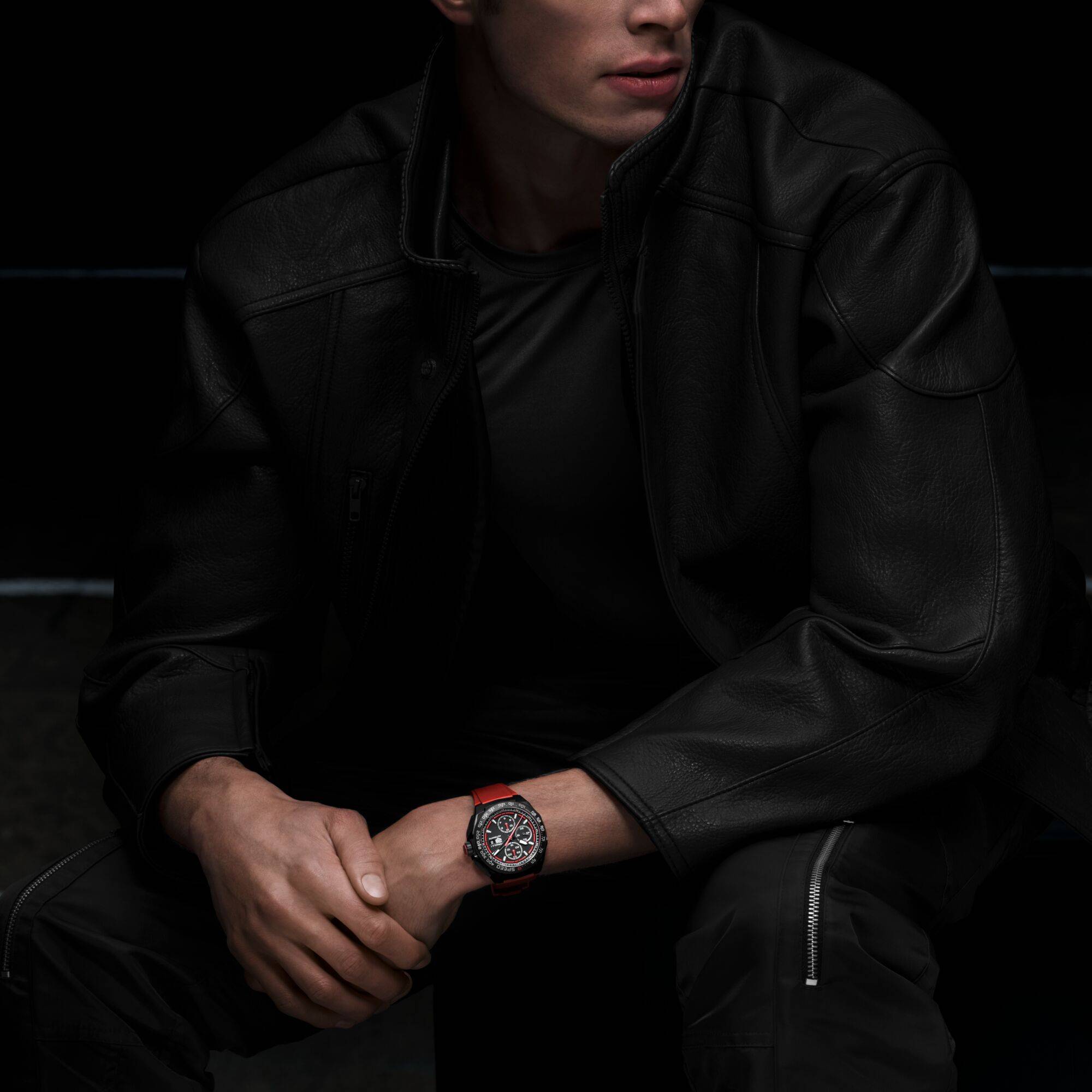 Gentleman wearing Formula 1 Watch - Discover Men's Watches