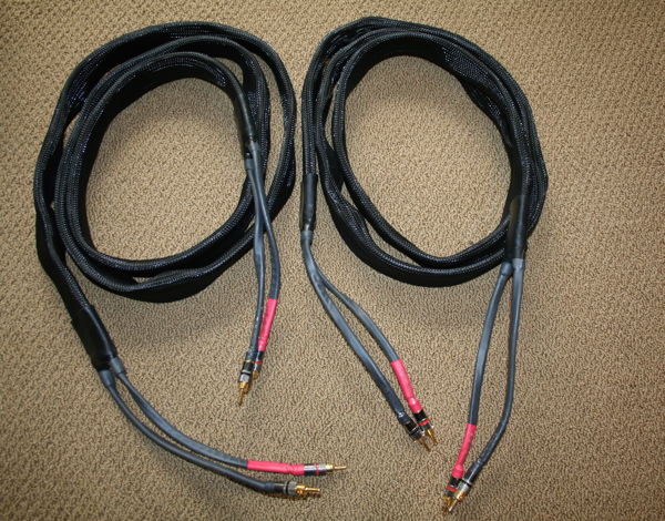 Tellurium Graphites Speaker Cables - 8FT ** Very Rare (...