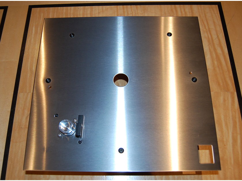 Linn LP12 Metal top plate with new style motor and bolts--other parts!