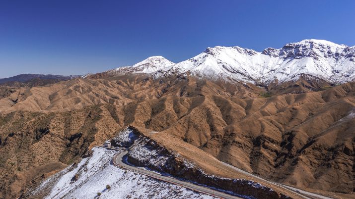 The Atlas Mountains have been around for millions of years, formed by the collision of tectonic plates