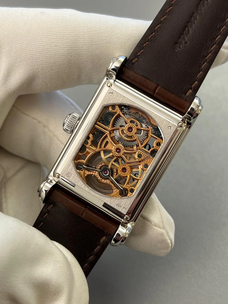 Audemars Piguet Edward Piguet Tourbillon Skeleton Platinum box + papers 2005