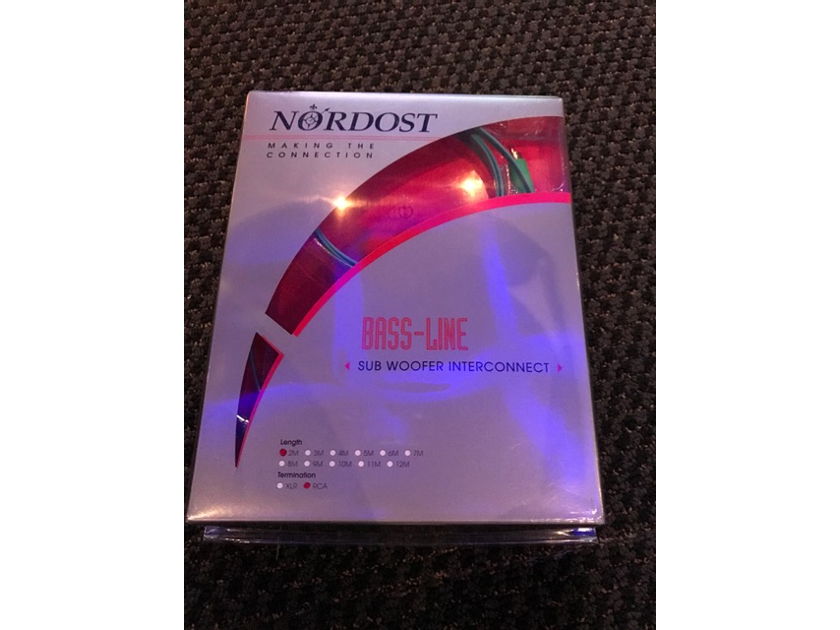 Nordost Bassline 2M NEW unused