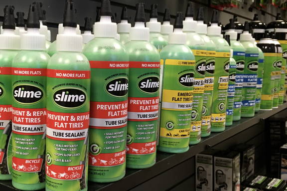 Aisle of Different Slime Sealants