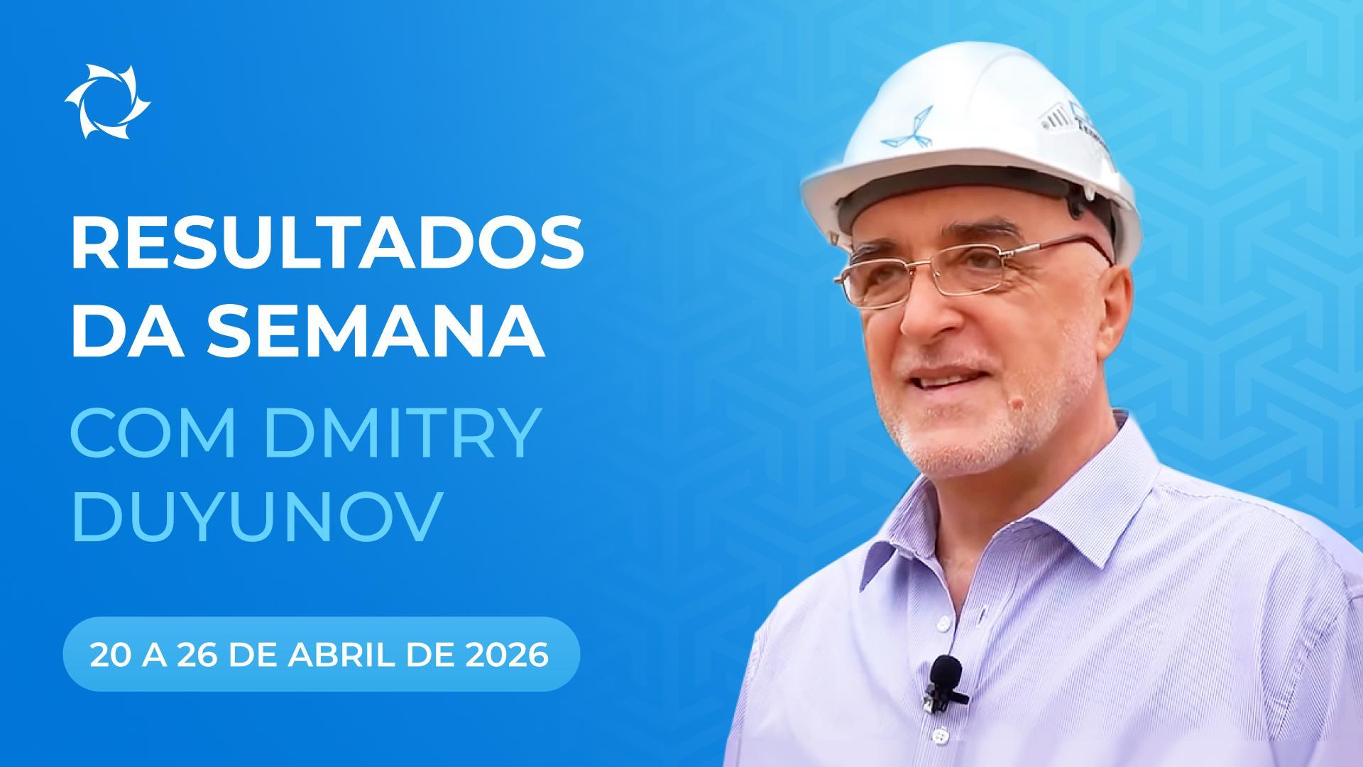 Resultados da semana no projeto «Motores Duyunov»