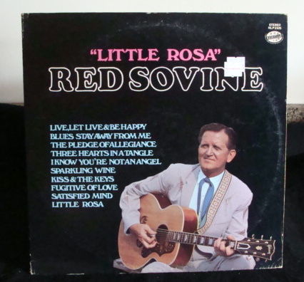 Red Sovine - Little Rosa Lp Near Mint