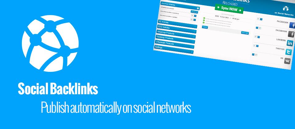 Social Backlinks - социальные обратные ссылки на ваш проект