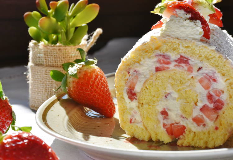 タワーロールケーキ